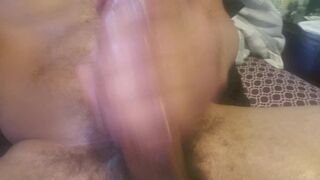 No hands spunk flow with teat play