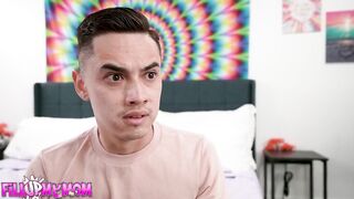 FILL UP MY MAMA - Dom Stepmom Lets Me Bang Her Butt For Information