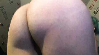big beautiful woman Ass shake and disrobe tease