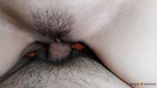 POV Close up screw teenage this babe tries not to squirt