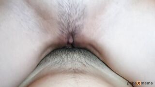 POV Close up screw teenage this babe tries not to squirt
