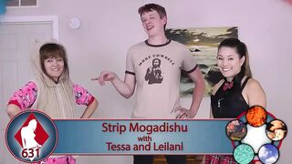 Tessa and Leilani's Undress Mogadishu game was intensive