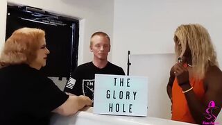 Intimate Gloryhole Tryout for Sissy CD Cock sucker