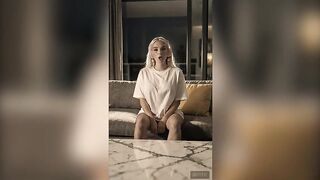 Hawt Blond Streamer Anal bangs a ghost - DYOP
