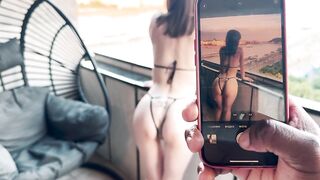 TINY HOTTIE KATE QUINN GETS DEMOLISHED BY MONSTER BBC
