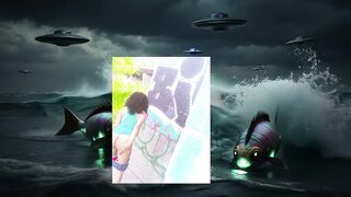 OCEAN WATER CGI SCI FI PLANET PARODY ROLE PLAY SOLO FEMALE PUBLIC
