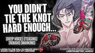 TYING UP YOUR DOMINANT BOYFRIEND GOES WRONG - AUDIO ROLEPLAY