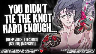 TYING UP YOUR DOMINANT BOYFRIEND GOES WRONG - AUDIO ROLEPLAY