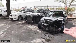 Sexy Playgirl Lao Latin babe Sucks And Gets Banged To Get Her Car Fixed