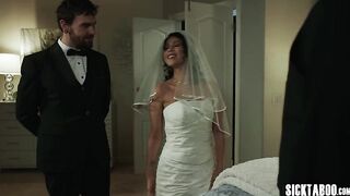 Large booty Penelope Reed drank large knob and got screwed by her husbands pervy stepdad
