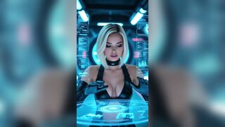 Planet Utoppia's Most excellent AI Generated Cyberpunk Horny Gals and Futas