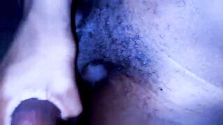See This Ebony Man Jerk off His Thick Knob Nonstop