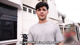 Influencer takes on street challenges to hook up with sexy cuties in Cali