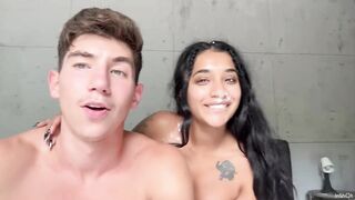 Honey with Biggest Boobs Bounces on My Dick and I Cum on Her Face- Yasmina Khan