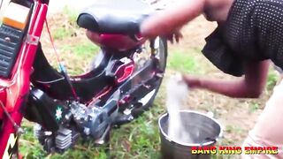 Step mother screwed A ghetto gangster outdoor Hardcore