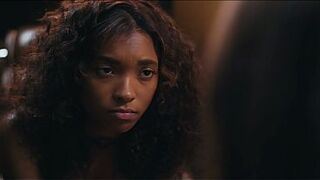 Transgender Blond Futanari Screws Small Black Barbie Rous