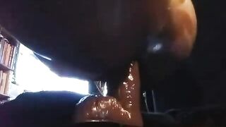Nifty Butt Black Anal Gaping ( training )