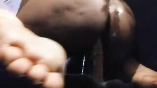 Nifty Butt Black Anal Gaping ( training )