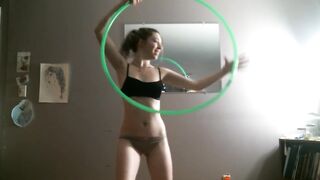 Hula Hoop Undress Tease