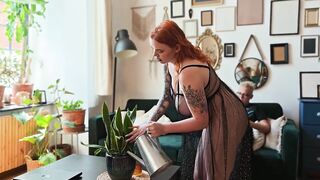 My Employer Banged Me in the Throat, Then Drilled Me Whilst Watering the Flowers