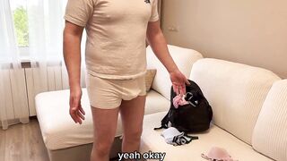 Stepson Drilled Stepmom - POV - Missionary - Doggy Style - Rider - Loud Groans - Large Knob - Petite Twat
