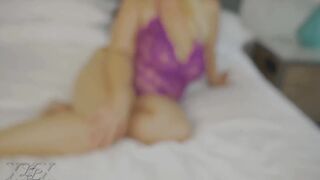 Lila Sweet Purple Pleaser POV Bang with Will Tile
