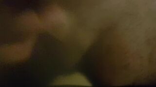 Groaning chap cuming hard on a 1st Person Point of View