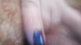 Close up fingering and peeing on camera (ASMR)