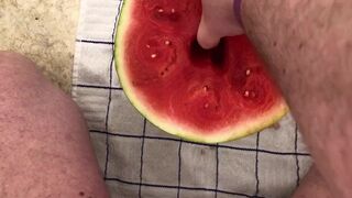 Cheerful National Watermelon Day!!! I Bang A Melon. Can’t Cum, Tho
