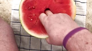 Cheerful National Watermelon Day!!! I Bang A Melon. Can’t Cum, Tho