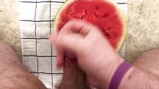 Cheerful National Watermelon Day!!! I Bang A Melon. Can’t Cum, Tho