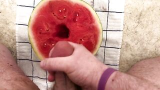 Cheerful National Watermelon Day!!! I Bang A Melon. Can’t Cum, Tho