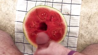 Cheerful National Watermelon Day!!! I Bang A Melon. Can’t Cum, Tho