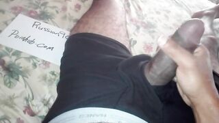 Woke up slutty and playing with morning weenie