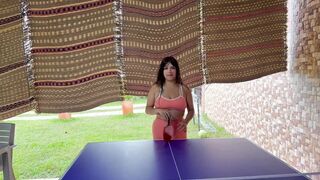I Win Wager and My Sister-in-law Gives Me Her Constricted Vagina as a Prize, I Suck It More excellent Than That babe Plays Ping Pong