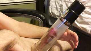 Large Rod gets Pumped followed by solo jizz flow
