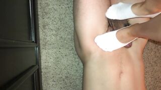 Little White Socks Trampling Ramrod and Balls