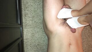 Little White Socks Trampling Ramrod and Balls