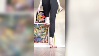 Stomping Hard in Flip Flops