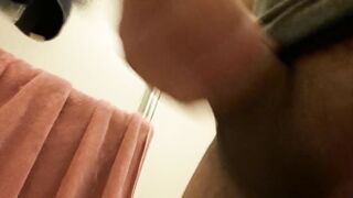 Nympho Lazily busting a nut