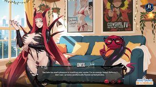 Futanari Screws Femboys Gameplay Part 1 - Leia Meets the Alien Symbiote Onyx
