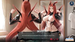 Futanari Screws Femboys Gameplay Part 1 - Leia Meets the Alien Symbiote Onyx