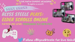 Gamer Beauty Ass Shaking & Twerking to the Elder Scrolls Theme Song Free