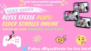 Gamer Beauty Ass Shaking & Twerking to the Elder Scrolls Theme Song Free