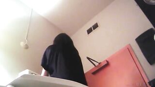 Spy On Asian Toilet At Party