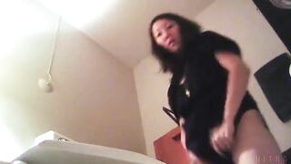 Spy On Asian Toilet At Party