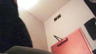 Spy On Dirty Blonde Toilet At Party