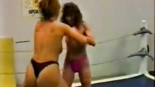 Vintage Topless Wrestling Babes