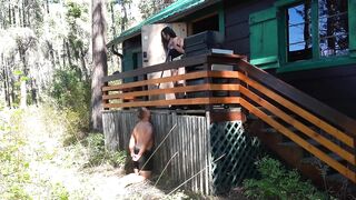 Cabin Prisoner Part 1! (objectified Doormat)