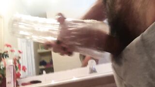 Banging My Clear And Shiny Fleshlight